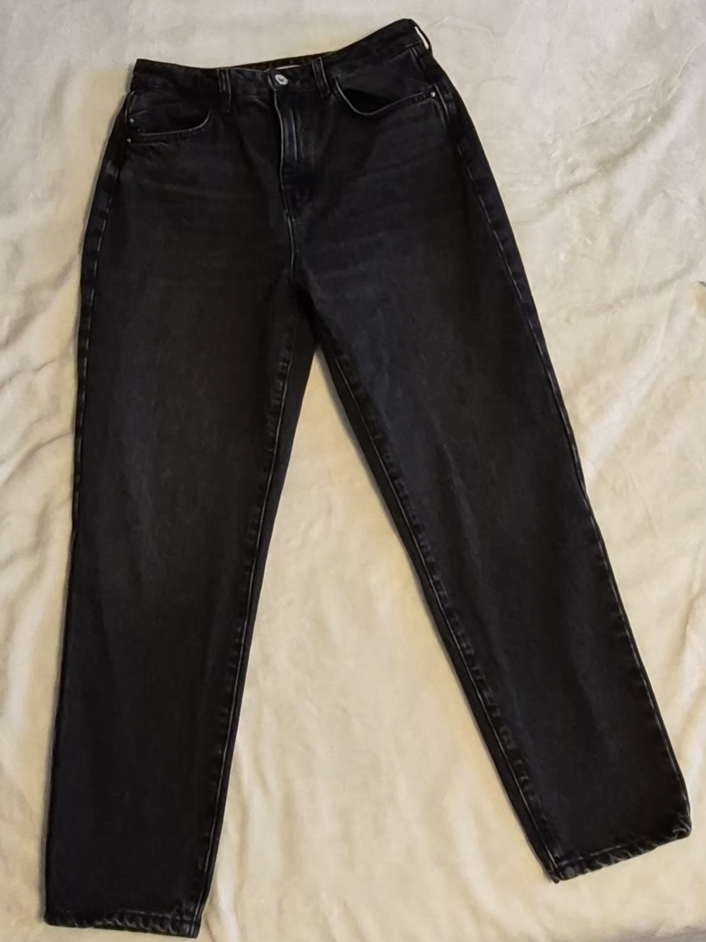 Zara Classic Black Women's High-Rise Jeans